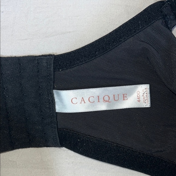 Cacique Black‎ Bra Sleek Design Intimates - Picture 2 of 6